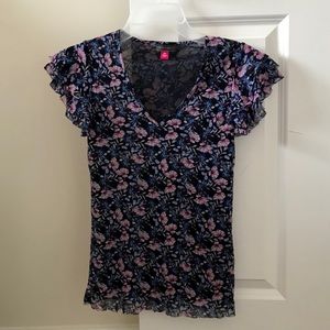 Vince Camuto Floral Top, XXS